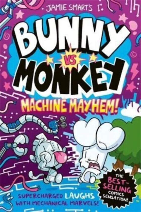 Bunny vs Monkey: Machine Mayhem av Jamie Smart