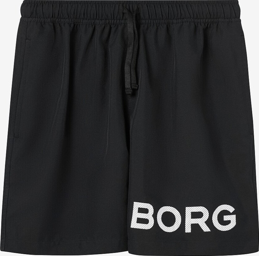 Badebukse Borg Swim Shorts - Svart