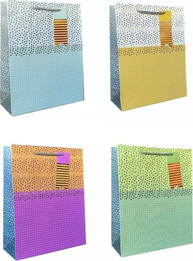 Ju-Piter Dekorativ Gavepose 4Wz 17,5X23,5X8cm 937C Blandingspris For 1 Stk.