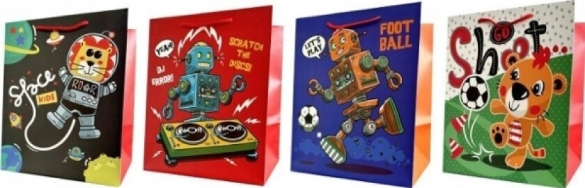 Ju-Piter Dekorativ Gavepose 4Wz 26X32x20cm Jp 4639B Bred Bunnblanding Pris For 1 Stk.