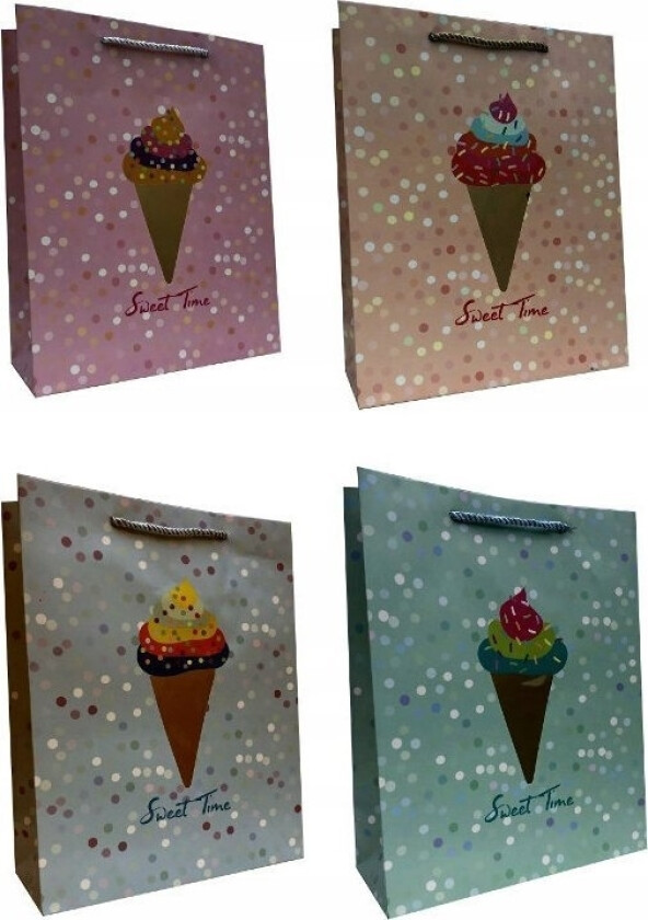 Ju-Piter Dekorativ Gavepose 4Wz 26X32x12cm 368B Blandingspris For 1 Stk.