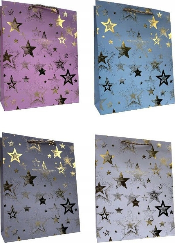 Ju-Piter Dekorativ Gavepose 4Wz 26X32x11cm 370B Blandingspris For 1 Stk.