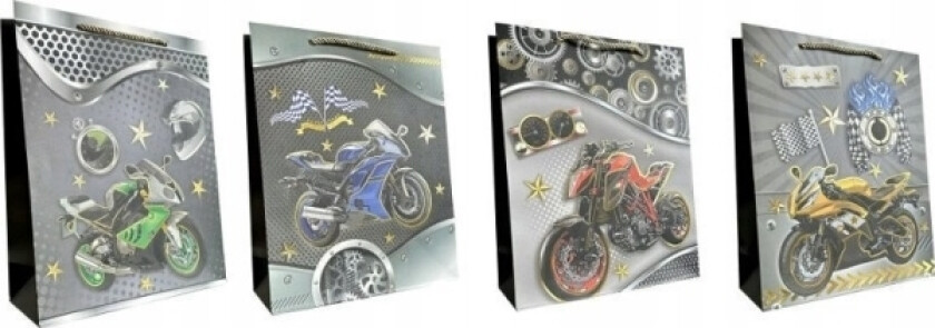 Ju-Piter Dekorativ Gavepose 4Wz 18X23x10cm Jp 622C Motory Mix Pris For 1 Stk