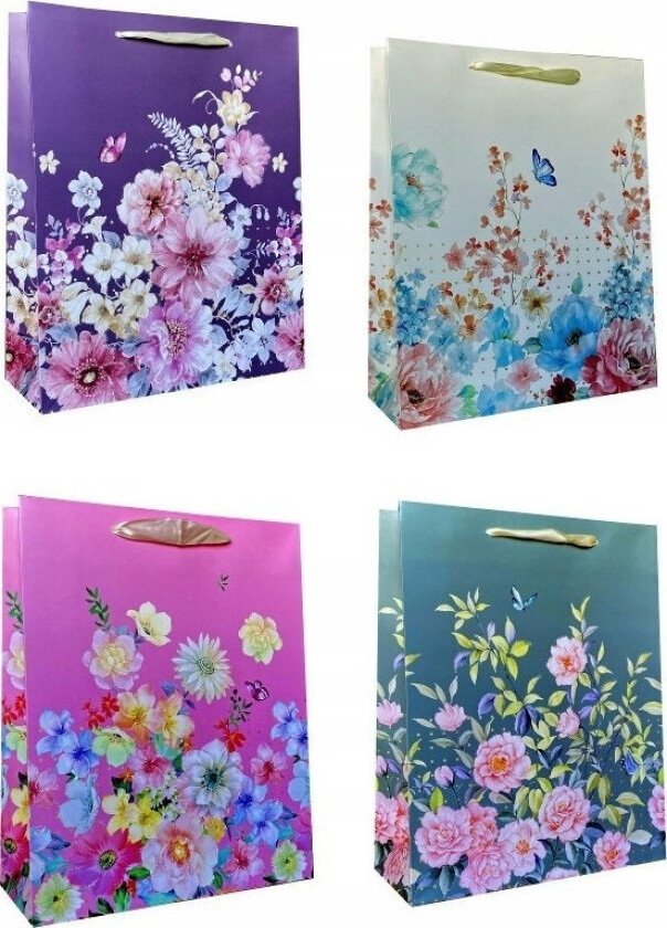 Ju-Piter Dekorativ Gavepose 4Wz 17,7X23,5X8cm 529C Blandingspris For 1 Stk.