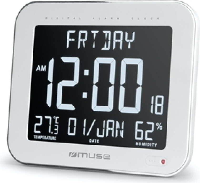 | Wall Clock With Alarm Function | M-090 Wmc | White