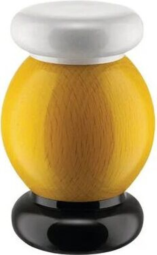 Twergi salt- og pepperkvern 11 cm Gul