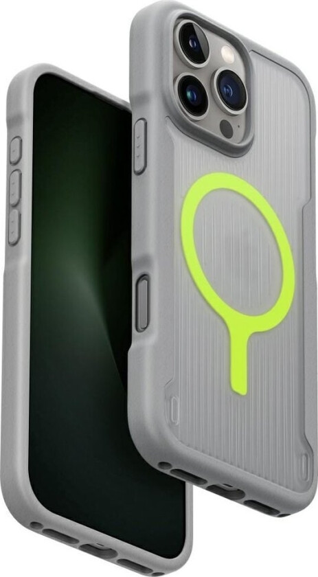 Deklas Case Uniq Combat Active For Iphone 16 Pro Max Magclick Charging Pilka