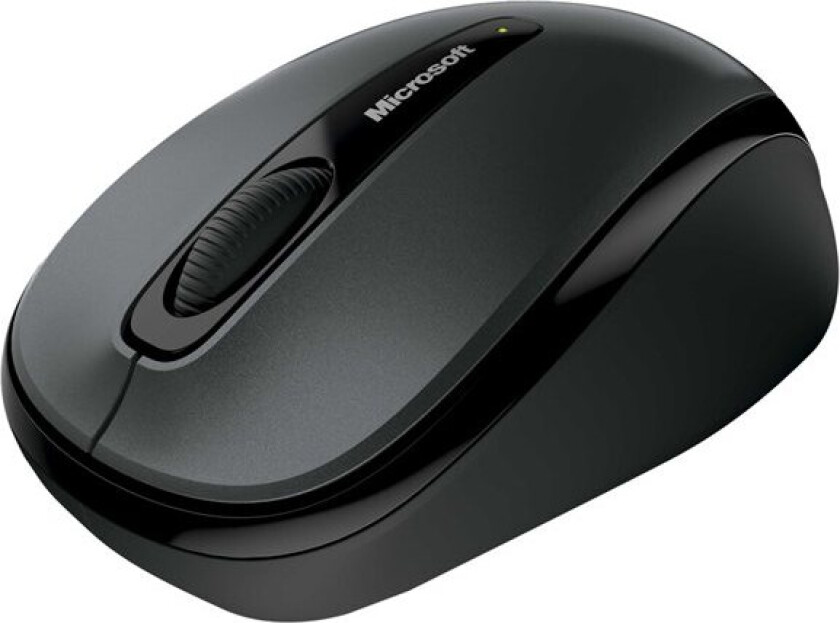 Wireless Mobile Mouse 3500 - Mus - Høyre- Og Venstrehåndet - Optisk - 3 Knapper - Trådløs - 2.4 Ghz - Usb Trådløs Mottaker - Loch Ness-Grå