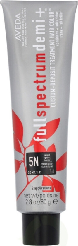 Full Spectrum Demi+ Custom-Deposit Hair Color 80 g 5N Lightest Brown