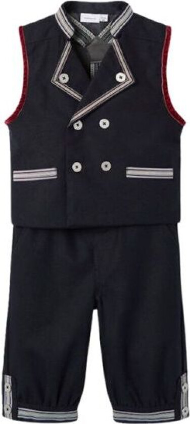 Name It - Festdrakt / Bunad Trump Set XXV Dark Sapphire