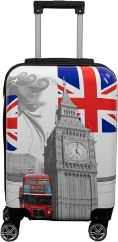 Kabinkoffert - Hardcase lettvekt koffert - Trolley med motiv - Big Ben