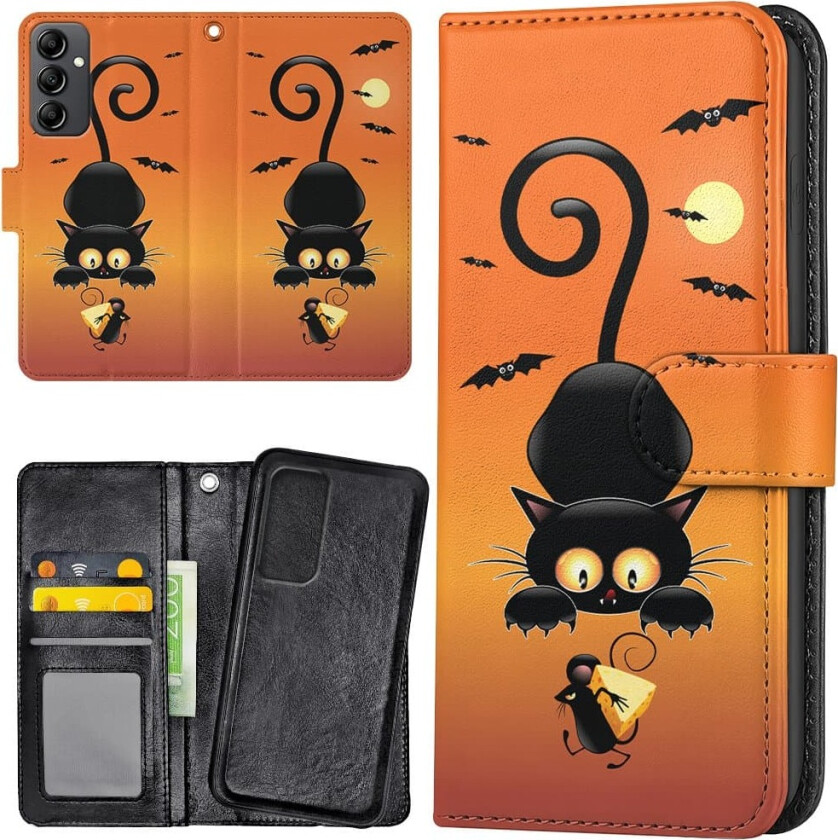 Samsung Galaxy A54 - Lommebok Deksel Katt og Mus