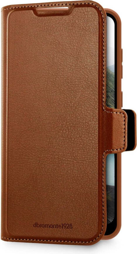 Samsung Galaxy A56 (5G) dbramante1928 Oslo Pro Slim Resirkulert Plast Deksel med Lommebok - Brun