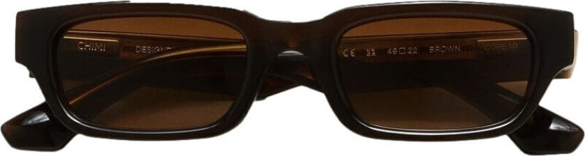 Chimi 10 Brown Solbriller Brun Brun female