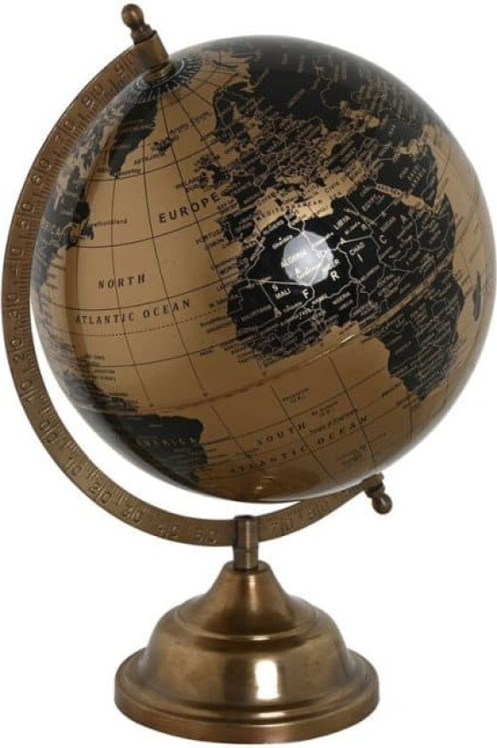 Globus Home ESPRIT Svart Gyllen 20 x 20 x 32 cm