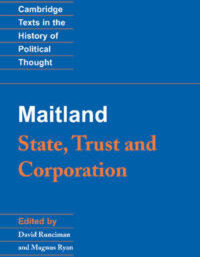 Maitland: State, Trust and Corporation