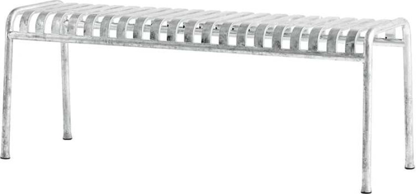 Palissade benk 120x42 cm Hot galvanised