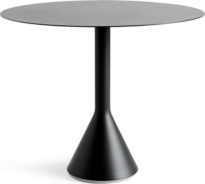 Palissade Cone rundt kafébord Anthracite, ø90