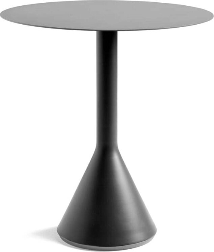 Palissade Cone rundt kafébord Anthracite, ø70
