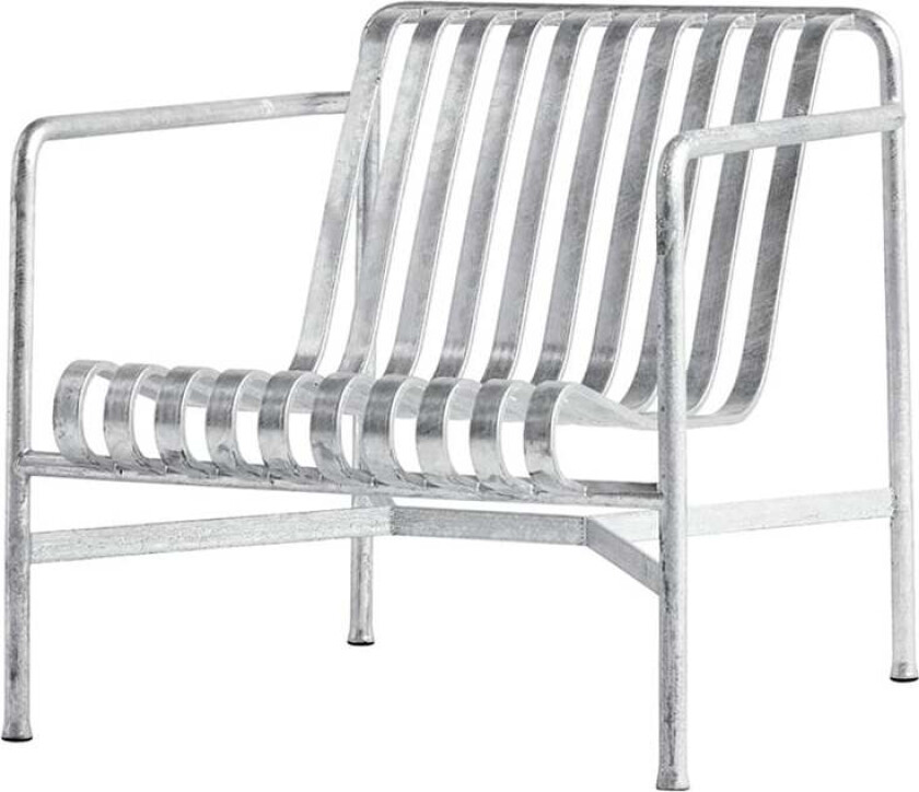 Palissade Low loungestol hot galvanized