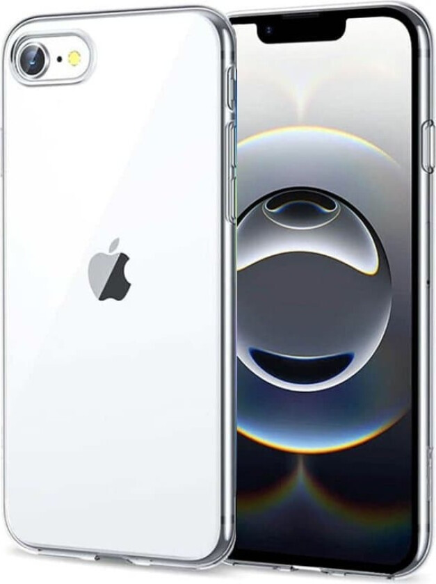 PCH gjennomsiktig silikon deksel Apple iPhone 16e