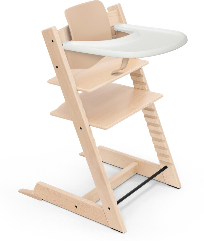 Tripp Trapp Matstol Bundle inkl. Brett, Natural/White - Matstoler - Tre