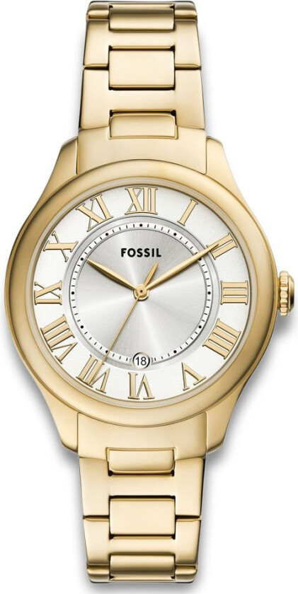 Gilmore ES5395 - Kvarts - Gull - Dameklokker - Rustfritt stål - ledd m/pin - Mineral