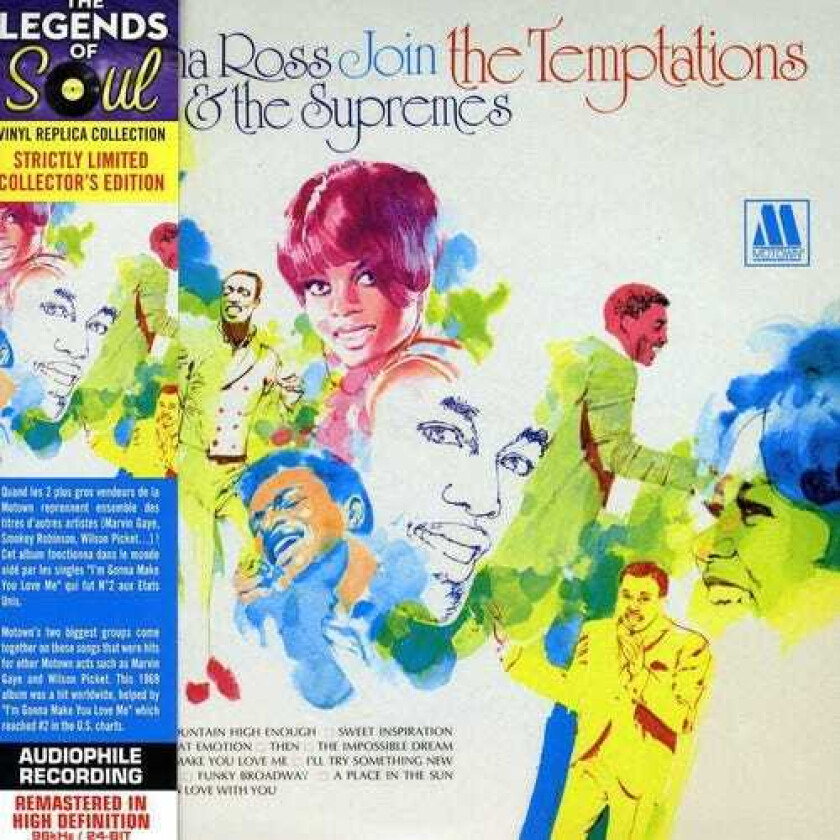 Diana Ross Join The Temptations CD