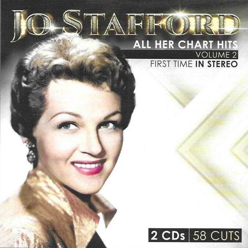 Jo Stafford All Her Chart Hits, Vol. 2 First Time In Stereo CD