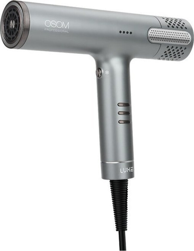 Suszarka Osom Profesjonell Hårføner Luxe Osompf08gb, 1500 W, Blågrå Farge