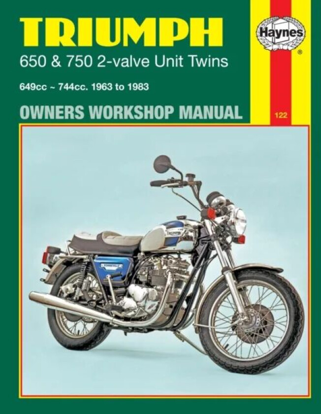 Triumph 650 & 750 2-Valve Unit Twins (63 - 83) av Haynes Publishing