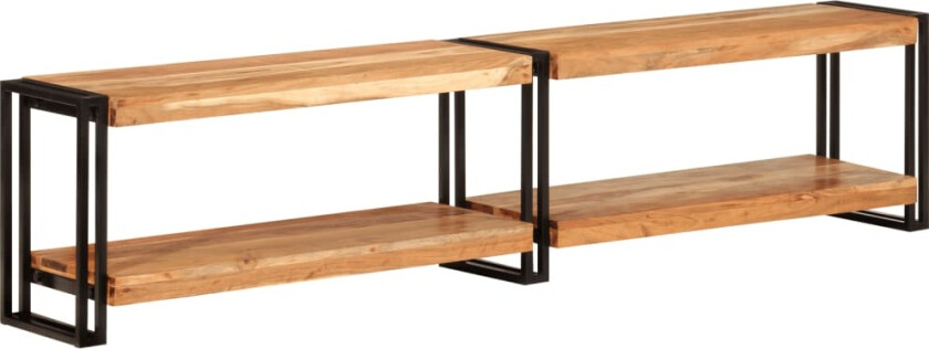 TV-benk 180x30x40 cm heltre akasie