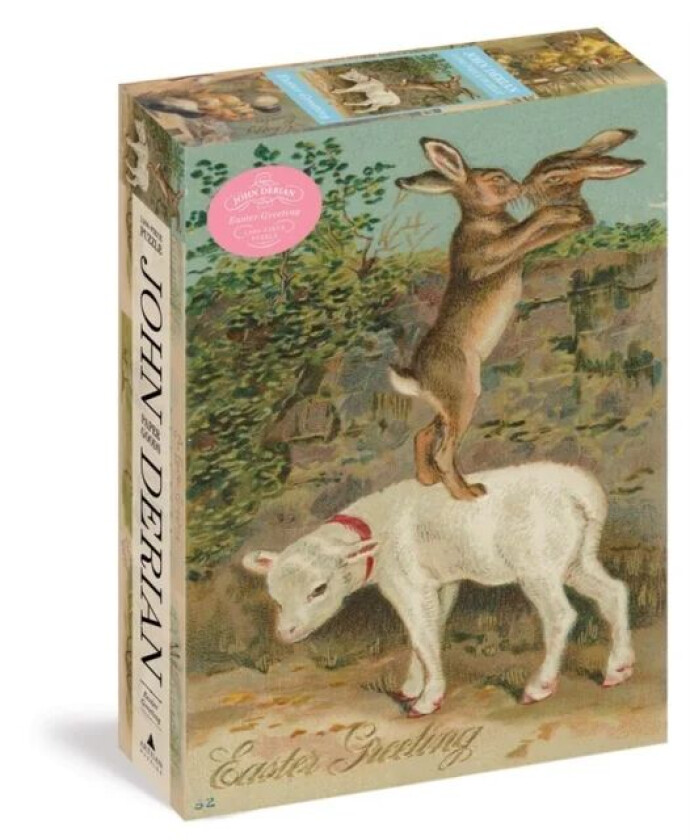 John Derian Paper Goods: Easter Greeting 1,000-Piece Puzzle av John Derian