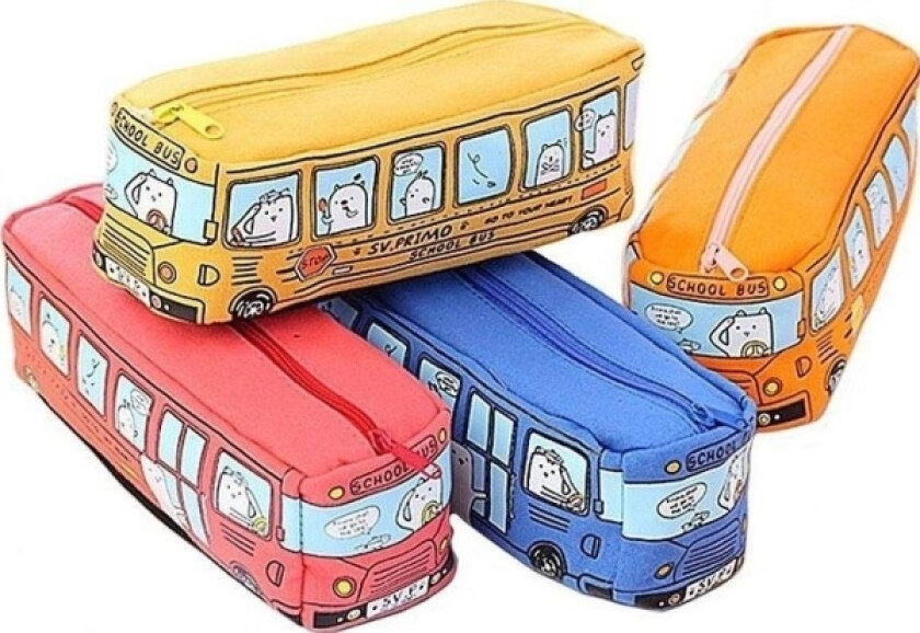 Pencil Case Bus Mix