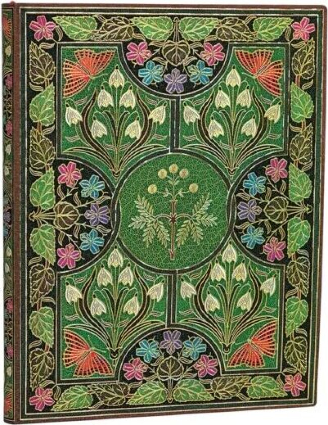 Poetry in Bloom Ultra Lined Softcover Flexi Journal (176 pages) av Paperblanks