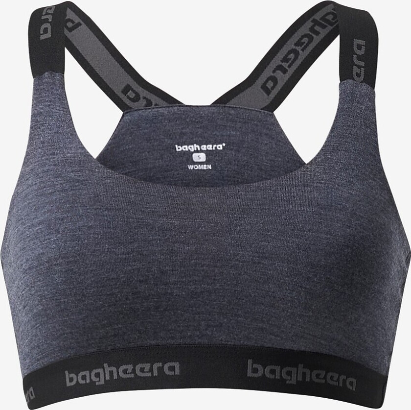 Sports-bh Merino Brisk Sports Bra - Grå