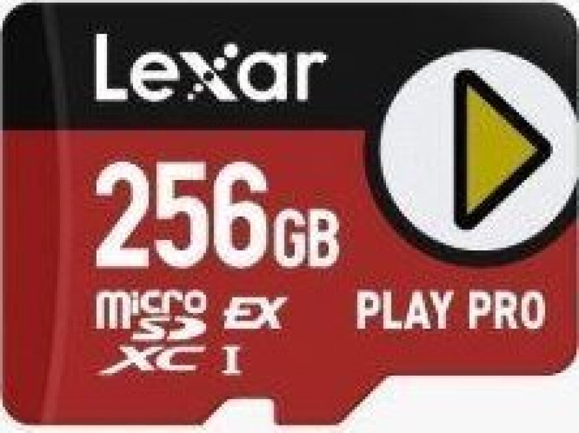 Minne Micro Sdxc 256Gb Uhs-I Play Lmsxps0256g-Bnnng Lexar