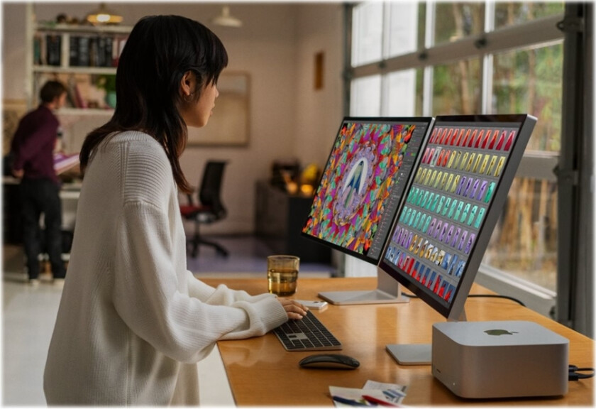 Studio Display Standard Glass - Lcd-Skjerm - 27" - 5120 X 2880 5K - 600 Cd/M² - Thunderbolt 3 - Høyttalere Med Sub-Bass