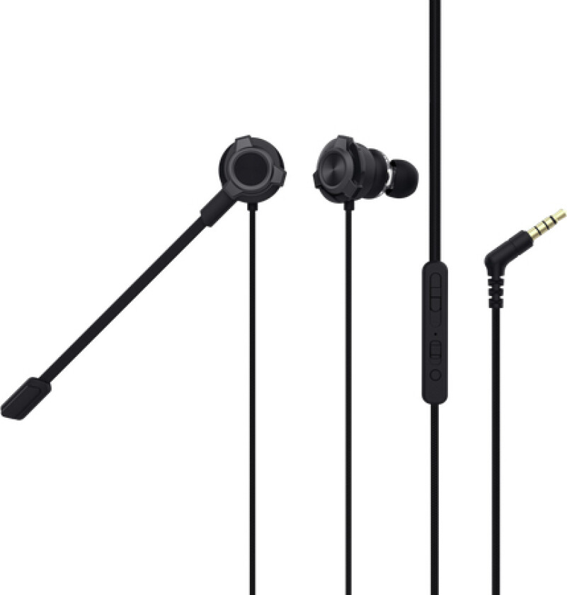 Trust Gxt 406 Pine Hodetelefoner, Ørepropper, 3,5 Mm Jack, Svart
