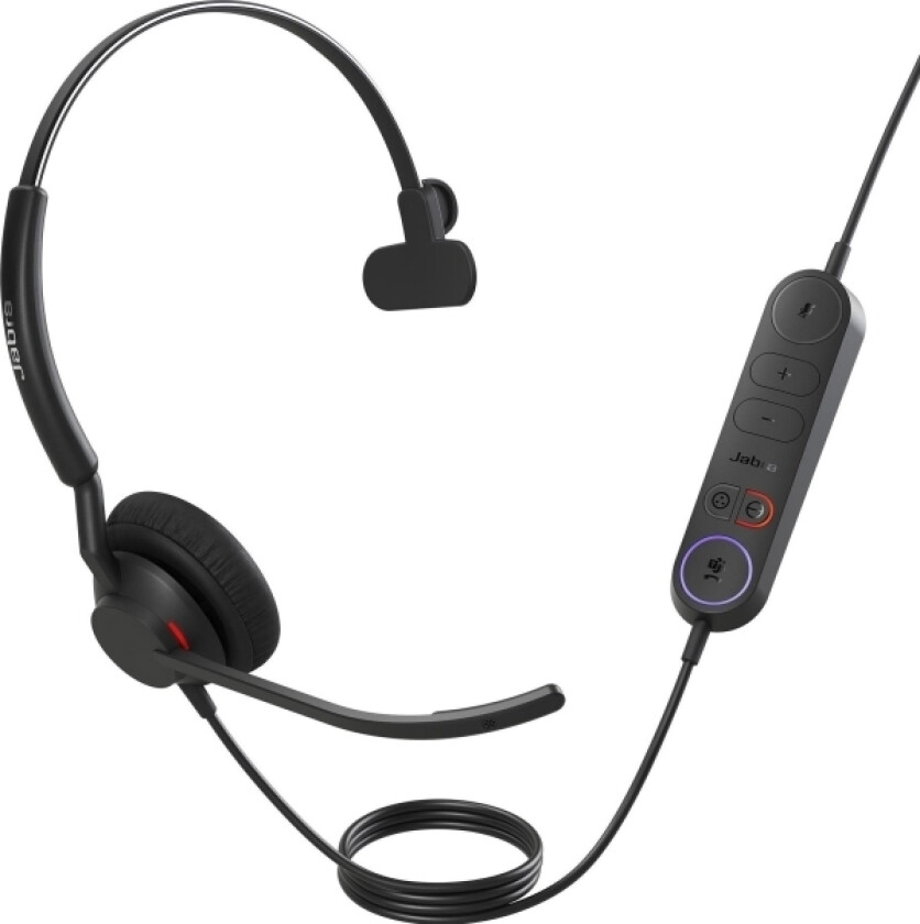 Jabra Engage 40 Mono - Hodesett - On-Ear - Trådløs, Kablet - Lydisolerende