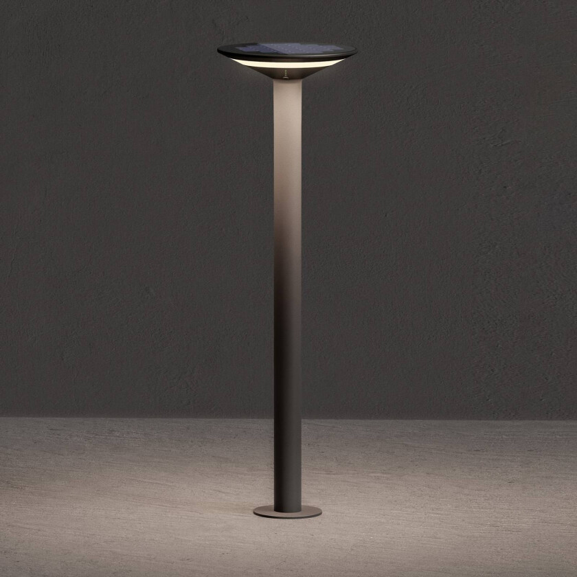 Keope LED-veilampe, antrasitt, høyde 80 cm, IP65