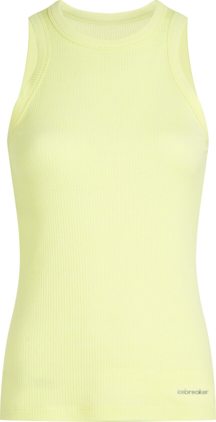 Women's Merino Rib Lotus Tank Citrine