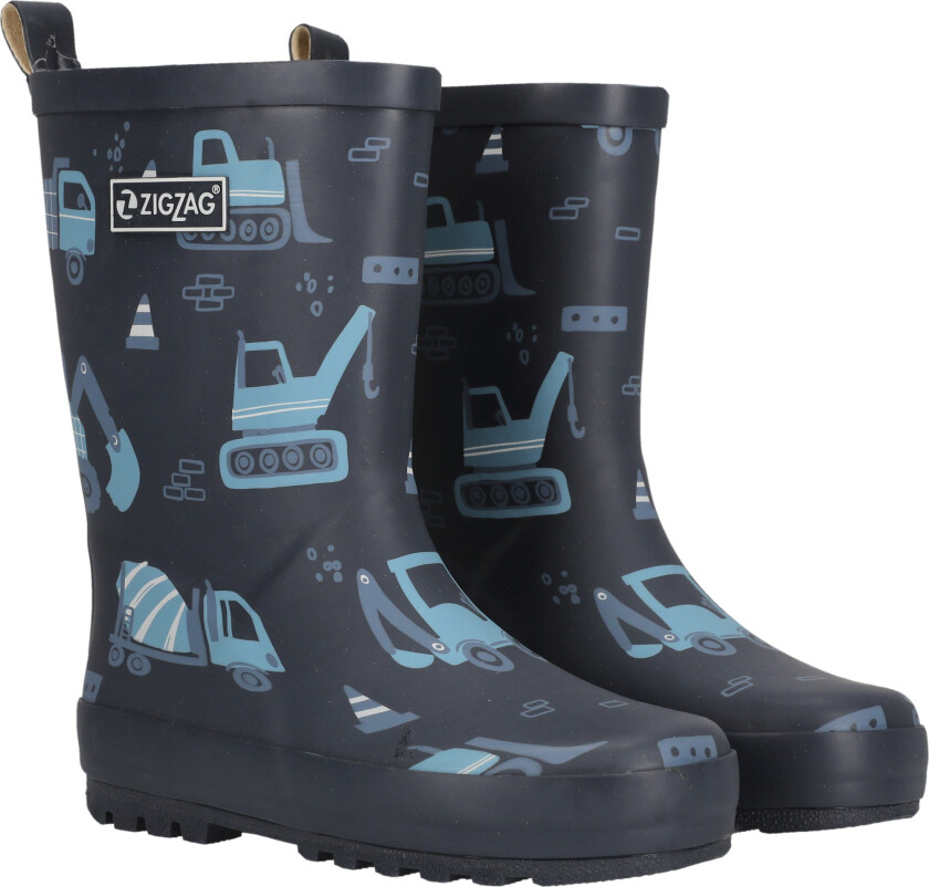 ZigZag Kids' Gemus Rubber Boot Navy