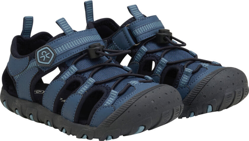 Color Kids Sandals Hiking W. Toe Cap Vintage Indigo 31