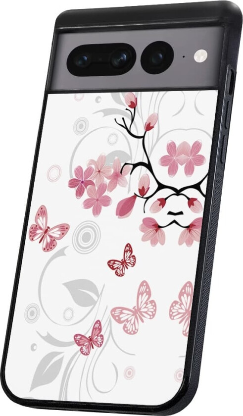 Google Pixel 7A - Deksel/Mobildeksel Naturlig Mønster