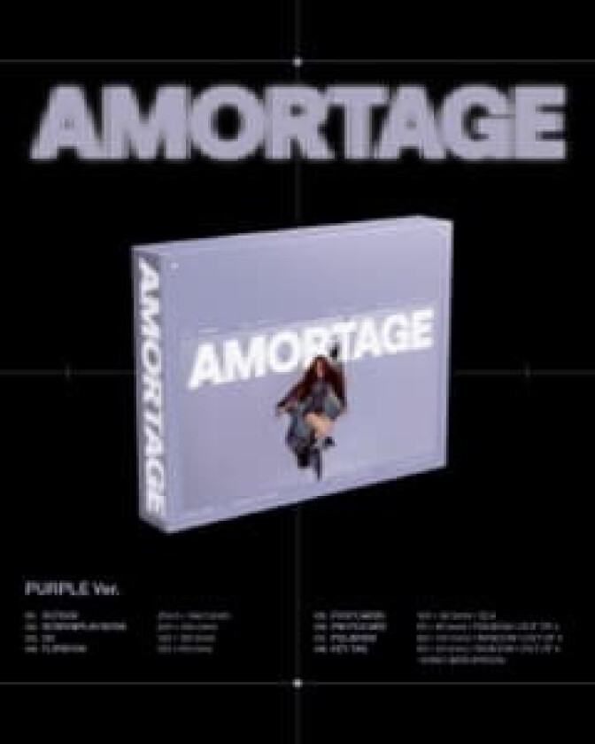 Jisoo - Amortage (Exclusive Edition) (Purple Ver.) (CD)