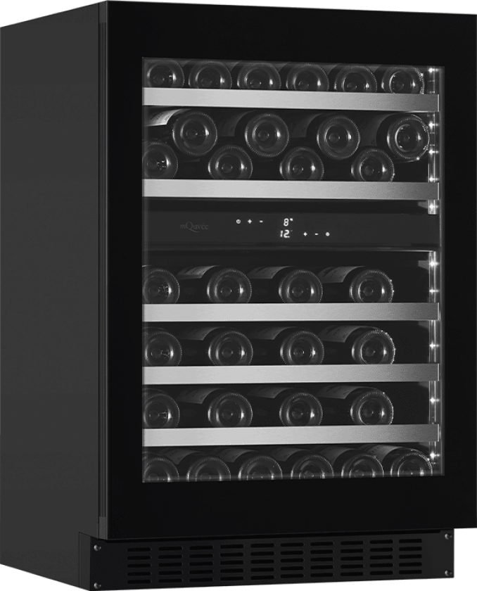 Innbyggbart vinskap - WineCave Exclusive 780 60D Push/Pull