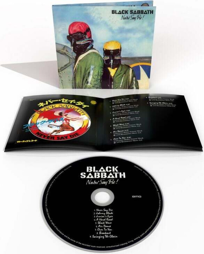 CD - Never say die! (2009) Remaster - Unisex - standard