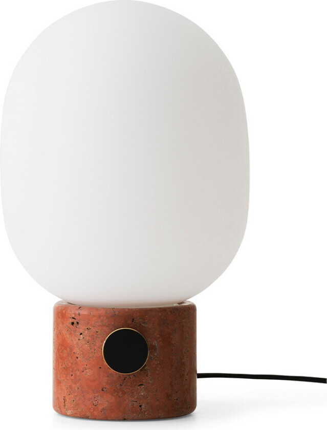 JWDA Bordlampe Red Travertine