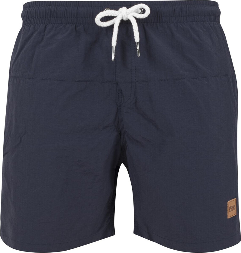 Badeshorts - Block Badeshorts - M til 5XL - Herrer - marineblå